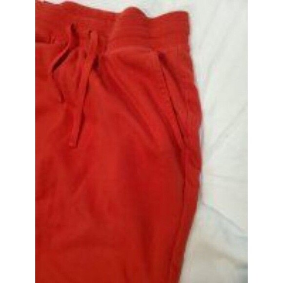Men's Tek Gear Ultrasoft Fleece Jogger Pants Red Medium 0077 - Picture 2 of 5